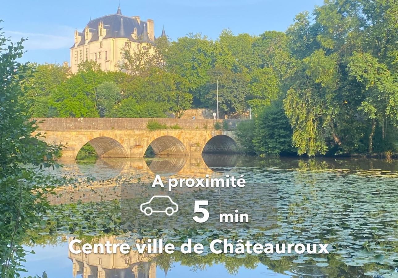 Le Haussmann ⸱ Stationnement Gratuit ⸱ Fibre Apartment Deols ภายนอก รูปภาพ